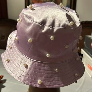 SteveMadden lavender hat  pearls was $42 now only $15 or best offer 2 left